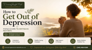 person reflecting emotionally while learning healthy ways to cope with depression and improve mental wellness